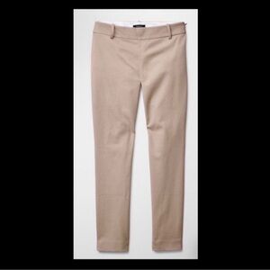Babaton Aritzia Bi-Stretch ankle slim leg pants size 10 color tan
